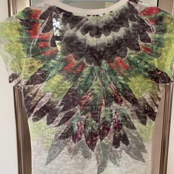 2/$10  V-Neck Burnout Top - Picture 6 of 6